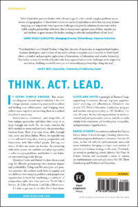 Think. Act. Lead.